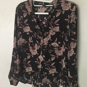 Forever 21 floral blouse